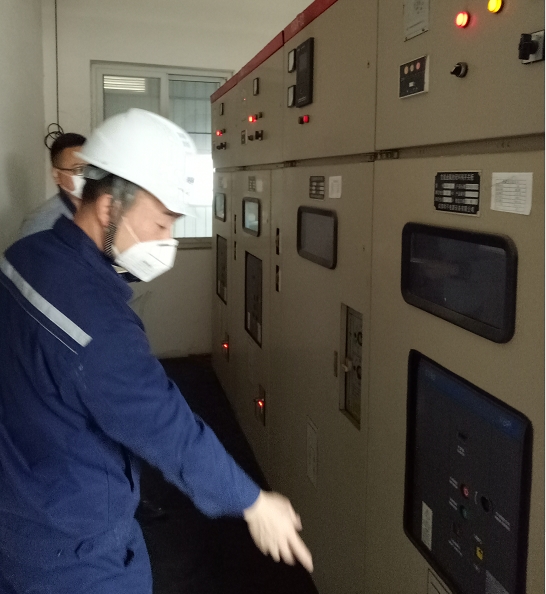 電力設備搶修、調試現場